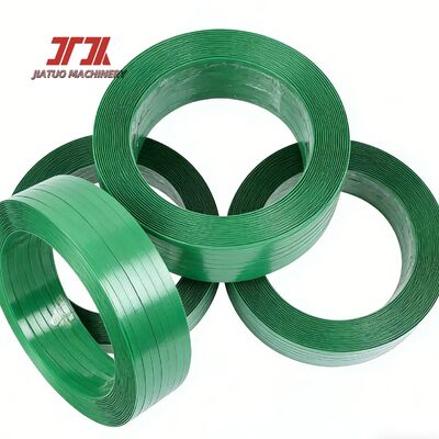 9-32 mm Cinturón de cinta de plástico PET para embalaje verde