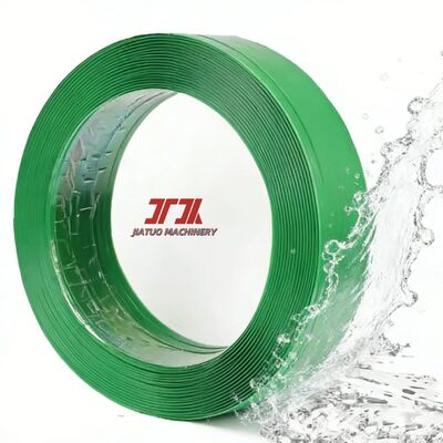 9-32 mm Cinturón de cinta de plástico PET para embalaje verde