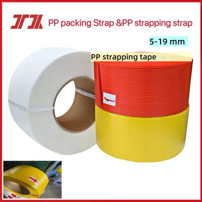 Polypropylene PP strapping 5-19mm transparent PP packaging belt for automated strapping equipment