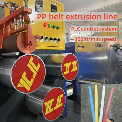Máquina de producción de correas de polipropileno PP de 360-380 kg/h de capacidad con control PLC