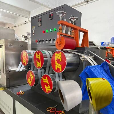 Máquina de fijación de correas de PP de 519 mm