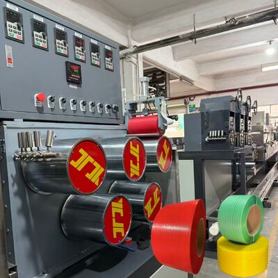 Máquina de fijación de correas de PP de 519 mm