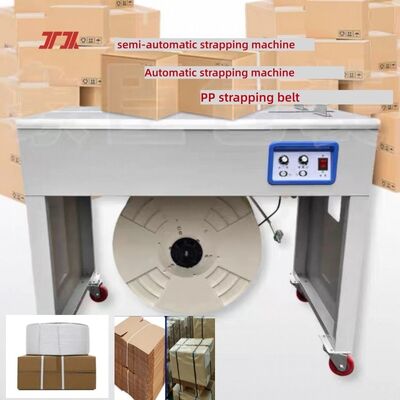 Flejadora automática de alta velocidad Máquina envasadora automática para flejar cajas de cartón