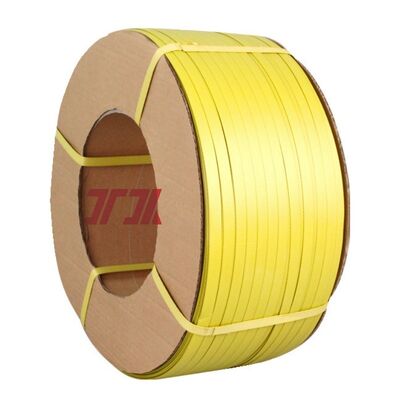 5-19 mm de ancho 50-200 kg de fuerza de tracción Rollo de cinta de PP reciclable ecológico para envío y logística de almacén