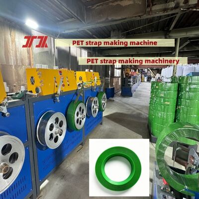 Máquina flejadora de PET Equipo de producción de flejes de PET de alta velocidad de 9 a 16 mm con generalmente 100-600 kg/hpur