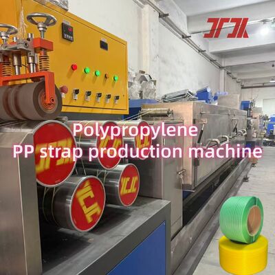 Equipo de producción de cinturones de embalaje de PP de alta eficiencia de 5 mm Máquina de fabricación de correas de PP con control automático