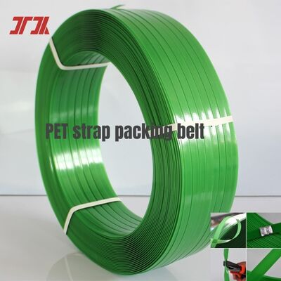 Cinturón de embalaje de 9-32 mm con correa de PET con alta tensión 350-1000kgf y uso de máquina automática de correa