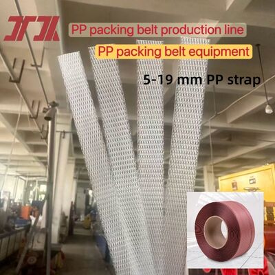 Máquina para fabricar correas de PP de 5 mm para la producción de correas de PP con 100% de polipropileno