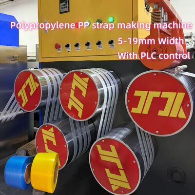 Máquina de producción de correas de PP de alta eficiencia con control PLC y cambio de pantalla automático 230-260 kg/h