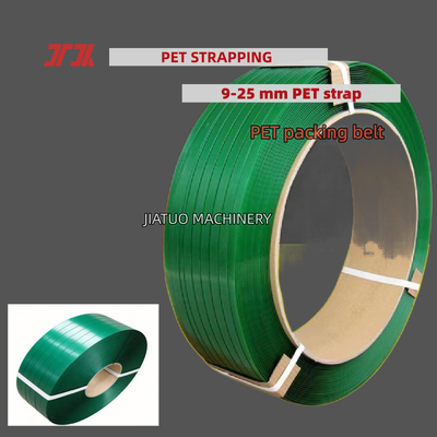 Banda de embalaje automática de PET de 15 mm para herramientas manuales de correas de PET de alta velocidad