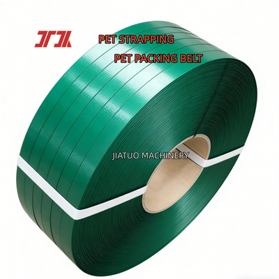 Flejado automático de PET, correa de embalaje de PET de 12mm, correa de PET para herramienta de flejado neumático