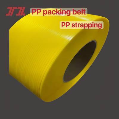 100% Polipropileno PP Fleje 11mm Verde PET PP Flejes de Embalaje para Máquinas Flejadoras Automáticas