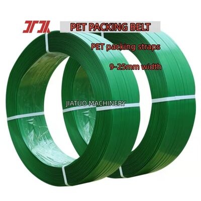 Cinturón automático de PET de alta velocidad de 16 mm banda de acero de plástico PET para herramientas manuales de cinturón