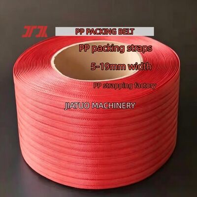 Cinturón de correas de polipropileno PP de 100% Cinturón de correas de polipropileno PP de 12 mm para máquinas de correas semiautomáticas