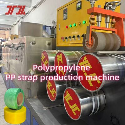 200-300 m/min Velocidad de funcionamiento Pp Línea de extrusión de cinturón para 100-600 kg/h Alta capacidad