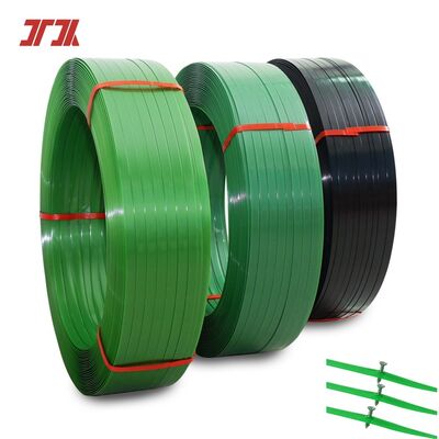 Máquina de extrusión de tiras de PET de 9-32 mm con control PLC para material de escamas de botellas de PET recicladas