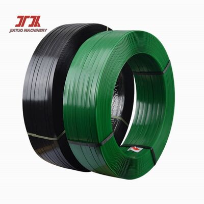 Correa de embalaje PET de alta calidad de 9-32 mm de ancho resistente a la intemperie en relieve para la máquina automática de correa