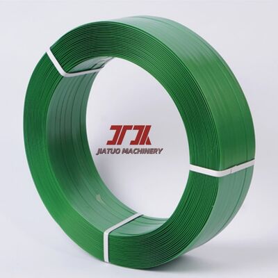 Correa de embalaje PET de alta calidad de 9-32 mm de ancho resistente a la intemperie en relieve para la máquina automática de correa