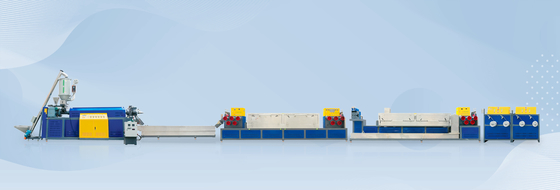 Máquina de embalaje totalmente automática 240 kg/h Máquina de fabricación de tiras de plástico de PP 5-19 mm Ancho personalizado