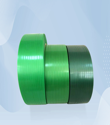 Color verde modificado para requisitos particulares atando con correa la correa que embala plástica del animal doméstico de la banda