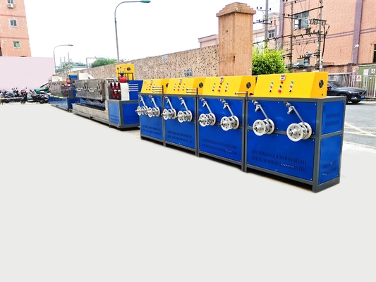 100KW PP automáticos atan con correa la fabricación de la cadena de producción de máquina 380v 50Hz