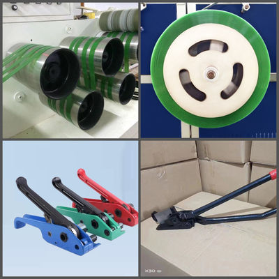 Línea de producción de correas de PET de alta velocidad 9-32 mm máquina de correas de PET PP correas de PET