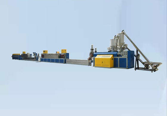 Máquina de fabricación de EVARattan 380V 50Hz Extrusor de rotín de plástico PE/PP/PVC/EVA de tornillo único