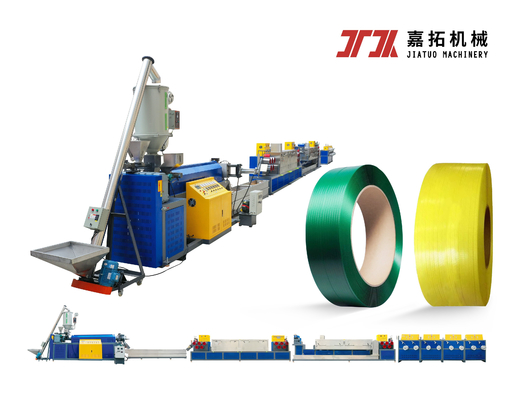 0.6-12mm máquina para hacer tiras de PET Construcción Máquina para hacer tiras de PET recicladas de alta velocidad