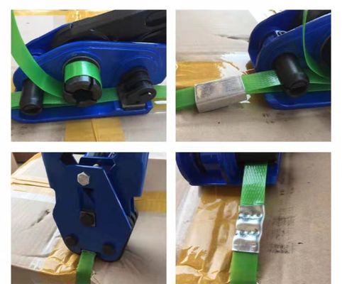 Máquina de flejado manual semiautomática para plástico PET inalámbrica de 13-19 mm con batería