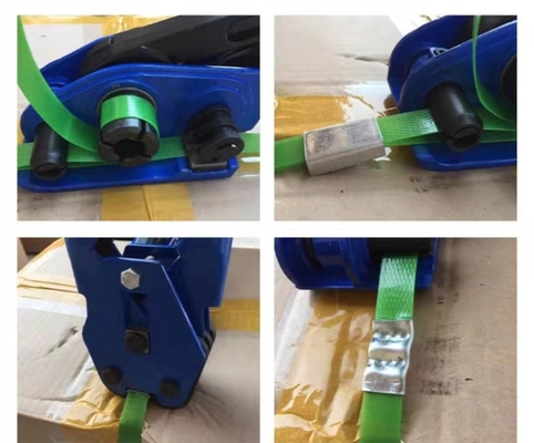 PDA plástico de la radio 16m m PE que ata con correa la máquina semi automática