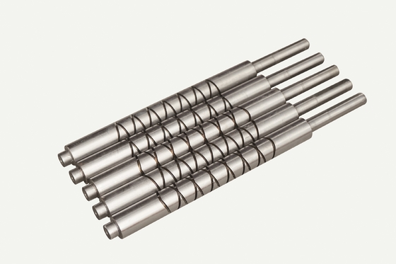 Rodillo estampador de cuero superficial 300m m Dia Extrusion Machine Parts del PVC PE PP