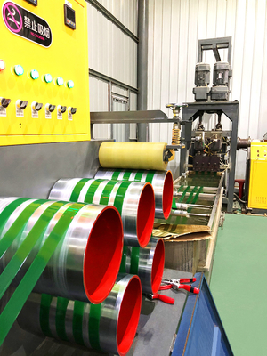 Control del PLC del grueso de la correa de SIMENS 0.4-1.2m m que ata con correa la máquina