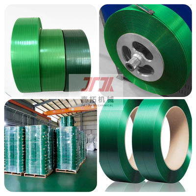 9-32mm de plástico PET personalizado con cinturón de embalaje con excelente resistencia y buena flexibilidad