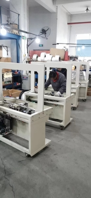 Soldadura de la fricción que sella atando con correa la máquina con la máquina que ata con correa con pilas del PDA ajustable de la tensión para la correa del ANIMAL DOMÉSTICO