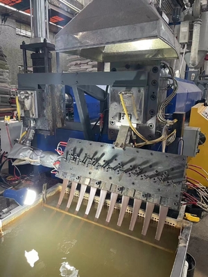 Máquina de fabricación de correa de PP de tornillo único 1 a 4 Línea de extrusión de correa de polipropileno Fácil operación y mantenimiento Correa de PP