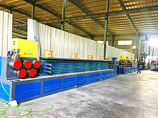 Extrusión de correa PET de alta velocidad de 3 tiras de tornillo único de PET de correa de fabricación de la máquina de ancho / grosor (mm) 9-25/0.6-1.2mm