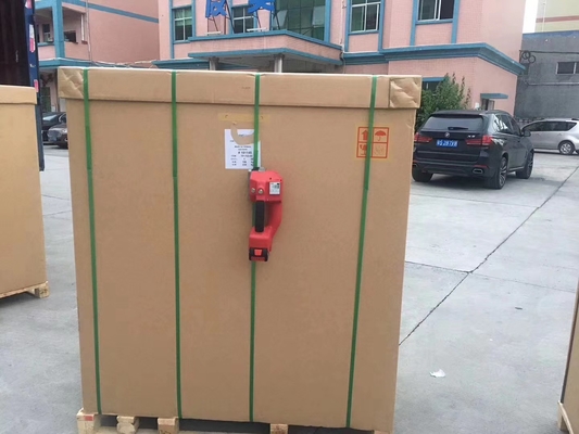 Máquina de fijación de cajas de alta velocidad con tensión rápida de una embaladora eléctrica de mano 400 kg/fuerza de apretamiento