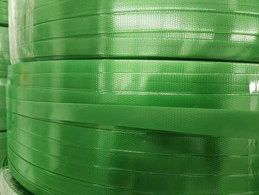 Cintas de embalaje PET resistentes a la temperatura -40 oC a 80 oC tejidas/enrebasadas/lisas 10 kg/rollo