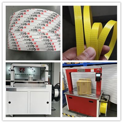 Embalaje de cartón, embalaje de unión térmica, embalaje de escritorio de cartón, 2,5 segundos/banda, velocidad de unión rápida, accionamiento de motor DC