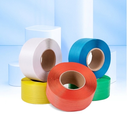 Cinturón de embalaje de PP, fuerte tensión de rodamiento, cinturón de unión de PP, 10 kg/rollo, 5-19 mm se puede personalizar el color