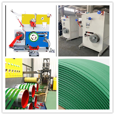 Línea de extrusión de cinta de PET, equipo de producción de cinta de acero de plástico PET, resistencia a la tracción, anchura: 9-32 mm