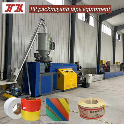 Equipo de fabricación eficiente de tiras de plástico para material de reciclaje de PP
