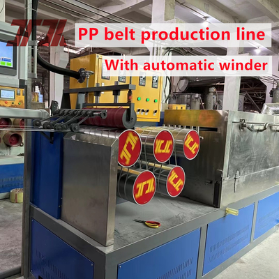 120-500 kg/h Máquina de fabricación de correas de PP con alta precisión 9-32MM
