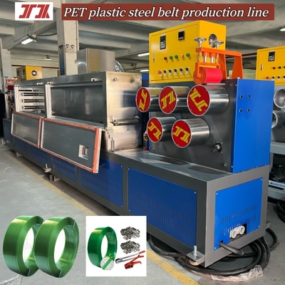 Máquina de fabricación de tiras de PET de enrollamiento manual/automático con ancho de enrollamiento automático9-32 mm