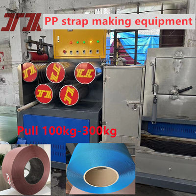 Máquina para fabricar correas de PP con motor de 110 KW y velocidad de funcionamiento de 260-300 m/min