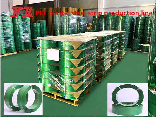Cinturón de acero de plástico PET, cinturón de embalaje PET, fuerza de tracción 150-1000KG, rollo de cinta de embalaje PET, anchura de la correa:9-32mm