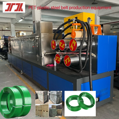 Maquinaria de plástico máquina de fabricación de correas para mascotas máquina de bobinado servo sistema de control PLC
