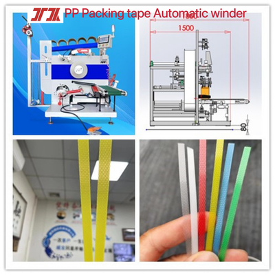 Maquinaria de plástico Máquina de devanado automática de alta velocidad Máquina de devanado automática para sistema de control PLC