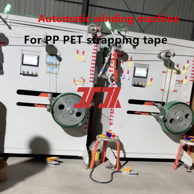 Máquina de bobinado automática de alta velocidad de PP PET personalizada bobinadora automática para el control del servomotor