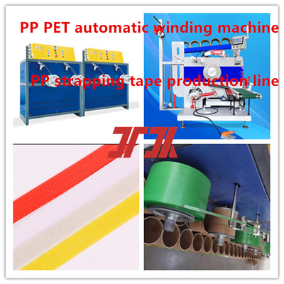 Máquina de enrollamiento por encargo, máquina automática de enrollamiento de PP PET para 200-300 piezas/minuto